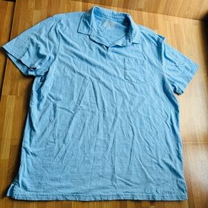 Southern Tide, baby blue golf polo size XL cotton short sleeve